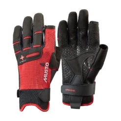 Musto Performance Long Finger Segelhandschuhe -- Rot