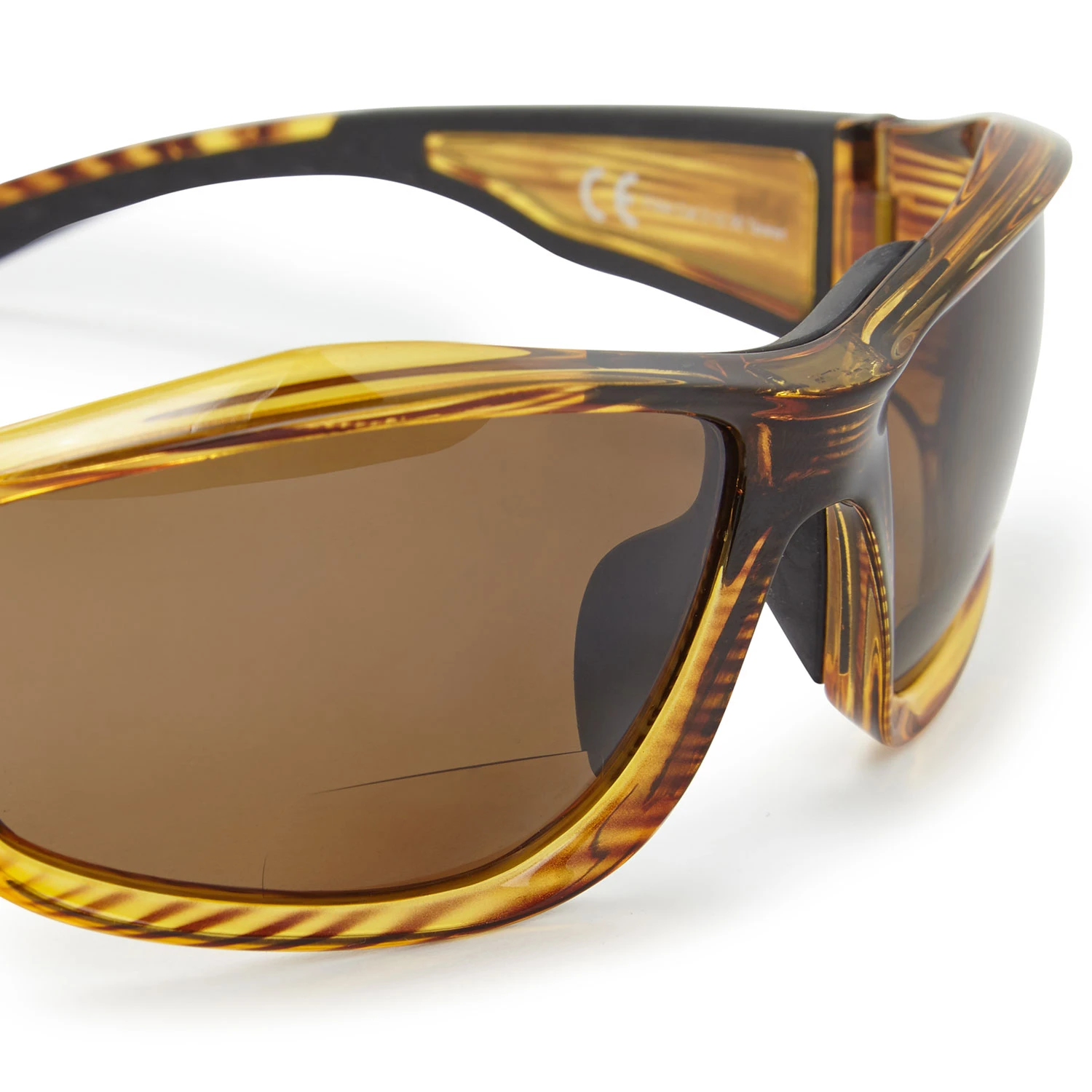 Gill Race Bi-Focal Sonnenbrille - Woodgrain Amber 6 Gill Race Bi-Focal Sonnenbrille - Woodgrain Amber – Bild 4