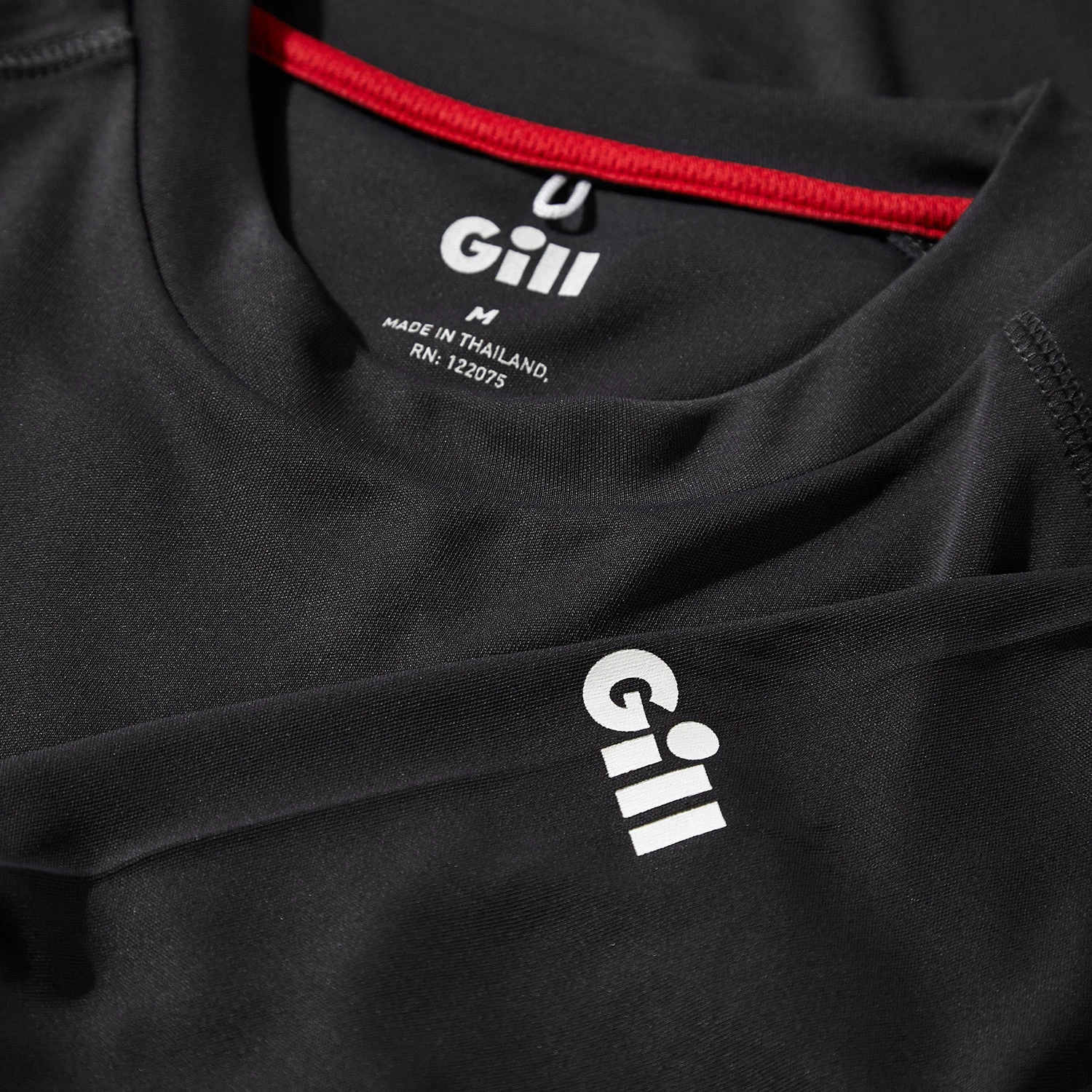 Gill Mens Uv Tec Rundhals-T-Shirt Mit Rundhalsausschnitt- Charcoal 6 Gill Mens Uv Tec Rundhals-T-Shirt Mit Rundhalsausschnitt- Charcoal – Bild 4