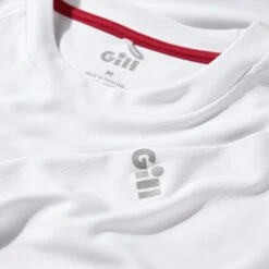Gill Mens Uv Tec Rundhals-T-Shirt Mit Rundhalsausschnitt- Weiß -Bester Neoprenanzug Geschäft 2019 Gill UV Tec Long Sleeve Tee UV011 White 4