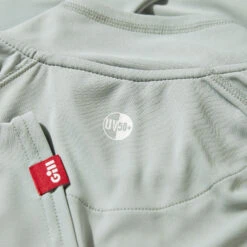 Gill Mens Uv Tec Polo- Grau -Bester Neoprenanzug Geschäft 2019 Gill UV Tec Long Sleeve Zip Tee UV009 MediumGrey 5