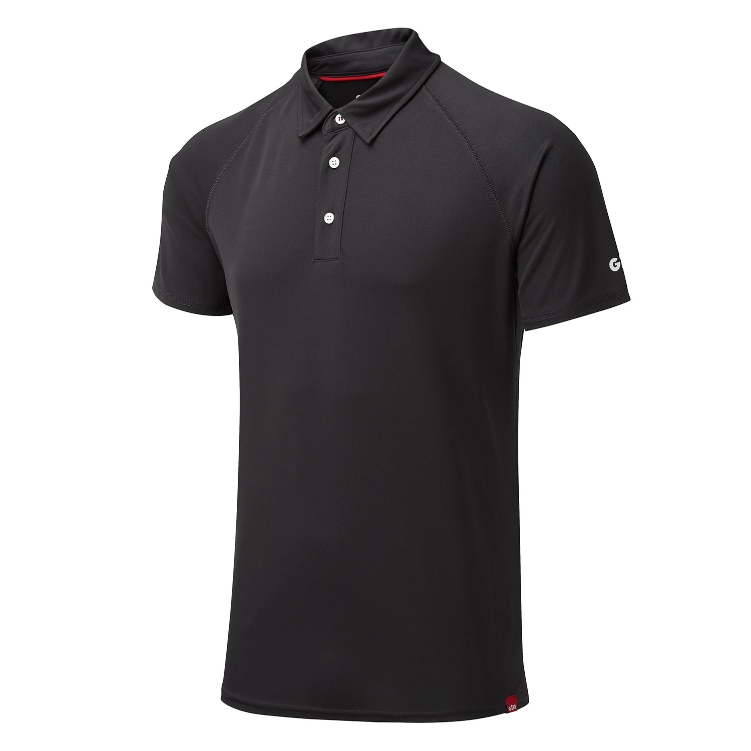 Gill Mens Uv Tec Polo- Holzkohle 4 Gill Mens Uv Tec Polo- Holzkohle – Bild 2