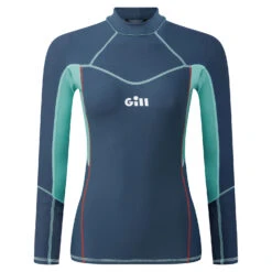 Bestseller 2 Gill Womens Pro Rash Weste Langarm - Ocean