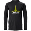 Musto Jugendabzeichen Uv Fast Dry Rash Guard- Schwarz -Bester Neoprenanzug Geschäft 2020 Musto Junior Insignia Rash Guard 80803 991 1