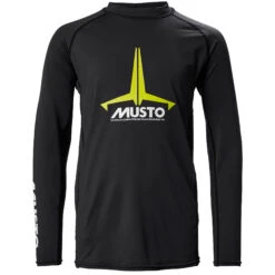 Musto Jugendabzeichen Uv Fast Dry Rash Guard- Schwarz