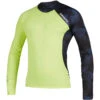 Mystic Crossfire Longsleeve Rash Weste- Navy / Lime -Bester Neoprenanzug Geschäft 2020 Mystic Crossfire Long Sleeve Rashvest 35401.200149 422 01