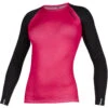 Mystic Womens Diva Langarm Quickdry Top- Azelea