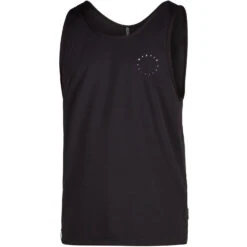 Mystic Stone Kurzarm-Quickdry-Weste- Schwarz