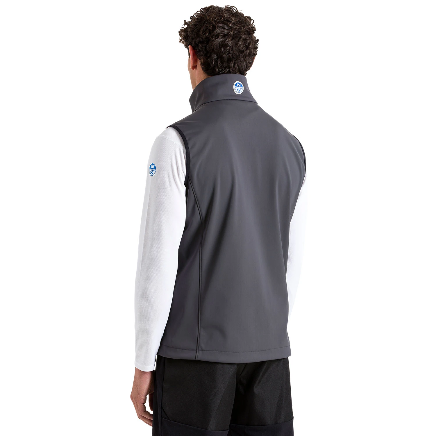 North Sails Softshell Gilet - Dunkelgrau 4 North Sails Softshell Gilet - Dunkelgrau – Bild 2
