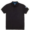 North Sails Upv 40+ Piquet Polo - Schwarz -Bester Neoprenanzug Geschäft 2020 North Sails Polo Shirt 27M100 0099 psfront1
