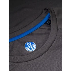 North Sails Schnelltrocknendes Tech-T-Shirt - Dunkelgrau -Bester Neoprenanzug Geschäft 2020 North Sails T Shirt 27M202 0024 det1