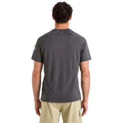 North Sails Schnelltrocknendes Tech-T-Shirt - Dunkelgrau -Bester Neoprenanzug Geschäft 2020 North Sails T Shirt 27M202 0024 msback1