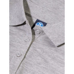 North Sails Damen Uvp 40+ Polo - Grau Melange -Bester Neoprenanzug Geschäft 2020 North Sails Womens Polo 27W100 0027 det1