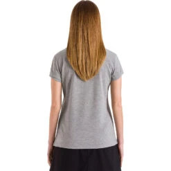 North Sails Damen Uvp 40+ Polo - Grau Melange -Bester Neoprenanzug Geschäft 2020 North Sails Womens Polo 27W100 0027 msback1