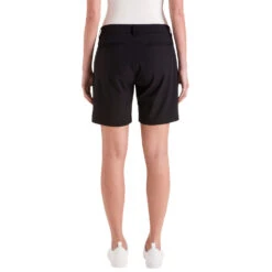 North Sails Damen Quick Dry Stretch Shorts - Schwarz -Bester Neoprenanzug Geschäft 2020 North Sails Womens Shorts 27W500 0099 msback1