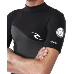 Rip Curl Omega 1,5 Mm Shorty Neoprenanzug Mit Reißverschluss- Schwarz -Bester Neoprenanzug Geschäft 2020 Rip Curl Omega 1.5mm Shorty Wetsuit WSP8CM 0090 4
