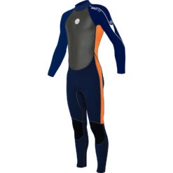 Alder Junior Impact 3/2Mm Fullsuit Neoprenanzug- Orange