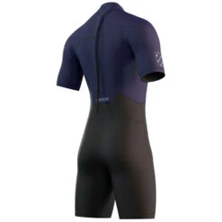 Mystic Brand 3 / 2Mm Backy Zip Shorty Neoprenanzug- Night Blue -Bester Neoprenanzug Geschäft 2021 Mystic Brand 32 Shorty Wetsuit Black 210316 449 02