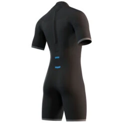 Mystic Brand 3 / 2Mm Backy Zip Shorty Neoprenanzug- Schwarz -Bester Neoprenanzug Geschäft 2021 Mystic Brand 32 Shorty Wetsuit Black 210316 900 04