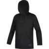 Mystic Chiller Loosefit Rash Weste Mit Kapuze- Schwarz