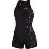 Mystic Womens Diva 2 / 2Mm Back-Zip Kurzer John Wetsuit- Schwarz