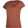 Mystic Womens Diva Kurzarm Quickdry Top- Rusty Red