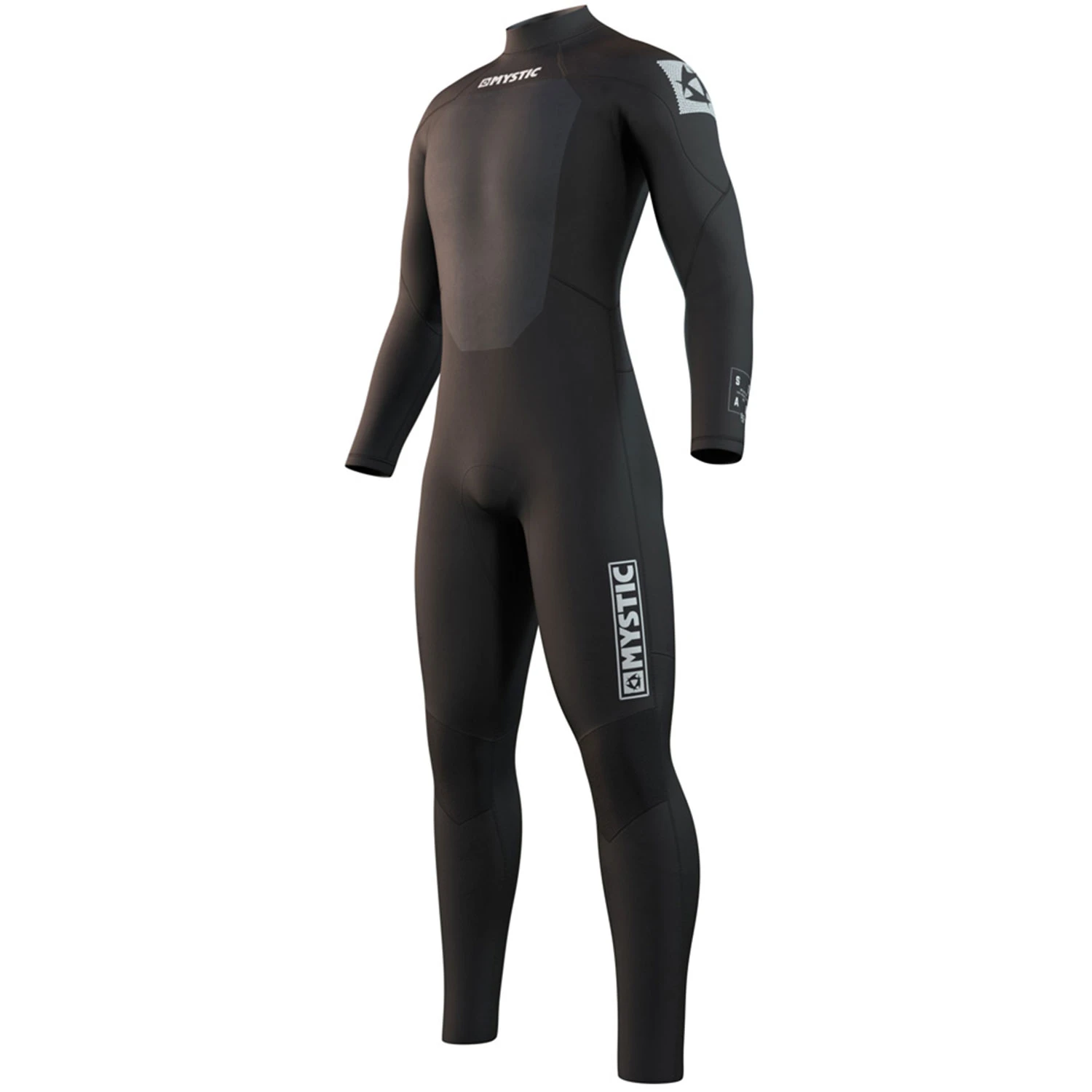 Mystic Star 3/2Mm Gbs Back-Zip Fullsuit Neoprenanzug- Schwarz 3 Mystic Star 3/2Mm Gbs Back-Zip Fullsuit Neoprenanzug- Schwarz