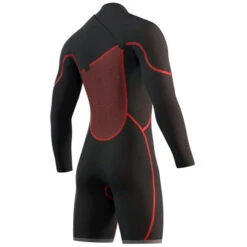 Mystic The One 3 / 2Mm Reißverschlussfreier Longarm Shorty Neoprenanzug- Schwarz -Bester Neoprenanzug Geschäft 2021 Mystic The One Longarm Shorty Wetsuit Black 210110 900 04