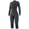 Mystic Womens Brand 3/2Mm Back-Zip Fl Shortleg Neoprenanzug - Nachtblau -Bester Neoprenanzug Geschäft 2021 Mystic Womens Brand 32 Longarm Shortleg Wetsuit Night Blue 210320 449 01