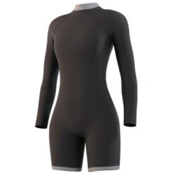 Mystic Womens Brand 3 / 2Mm Longarm Shorty Neoprenanzug- Night Blue -Bester Neoprenanzug Geschäft 2021 Mystic Womens Brand 32 Longarm Shorty Wetsuit Night Blue 210322 449 03