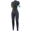 Mystic Womens Brand 3/2Mm Back-Zip Fl Shortarm Neoprenanzug - Nachtblau -Bester Neoprenanzug Geschäft 2021 Mystic Womens Brand 32 Shortarm Wetsuit Night Blue 210321 449 01