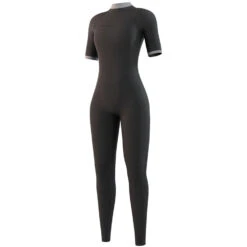 Mystic Womens Brand 3/2Mm Back-Zip Fl Shortarm Neoprenanzug - Nachtblau -Bester Neoprenanzug Geschäft 2021 Mystic Womens Brand 32 Shortarm Wetsuit Night Blue 210321 449 03