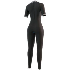 Mystic Womens Brand 3/2Mm Back-Zip Fl Shortarm Neoprenanzug - Nachtblau -Bester Neoprenanzug Geschäft 2021 Mystic Womens Brand 32 Shortarm Wetsuit Night Blue 210321 449 04