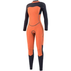 Mystic Womens Dazzled 5 / 3Mm Neoprenanzug Mit Reißverschluss Hinten- Schwarz -Bester Neoprenanzug Geschäft 2021 Mystic Womens Dazzled 53 Back Zip Wetsuit 35000.210080 900 03