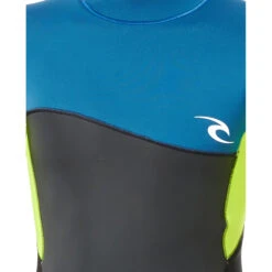Rip Curl Junior Omega 1,5 Mm Shorty Neoprenanzug- Neon Lime -Bester Neoprenanzug Geschäft 2021 Rip Curl Junior Dawn Patrol Shorty Wetsuit Neon Lime WSPYFB 8915 4
