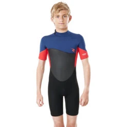 Rip Curl Junior Omega 1,5 Mm Shorty Neoprenanzug- Neonrot -Bester Neoprenanzug Geschäft 2021 Rip Curl Junior Dawn Patrol Shorty Wetsuit Neon Red WSPYFB 0040 3