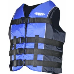 Twf 4 Buckle Wassersport & Ski Weste- Blau