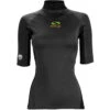 Sola Damen Kurzarm-Hautausschlagweste- Schwarz 1 Sola Damen Kurzarm-Hautausschlagweste- Schwarz -Bester Neoprenanzug Geschäft 2021 Sola Ladies Rashguard LADIES front blk