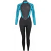Typhoon Womens Storm3 3 / 2Mm Backzip Neoprenanzug- Aqua -Bester Neoprenanzug Geschäft 2021 Typhoon Storm3 Womens Fullsuit Wetsuit Aqua 250885 1
