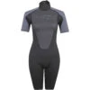 Typhoon Womens Swarm3 3 / 2Mm Shorty Neoprenanzug- Schwarz / Graphit -Bester Neoprenanzug Geschäft 2021 Typhoon Swarm Shorty Wetsuit M30A0781