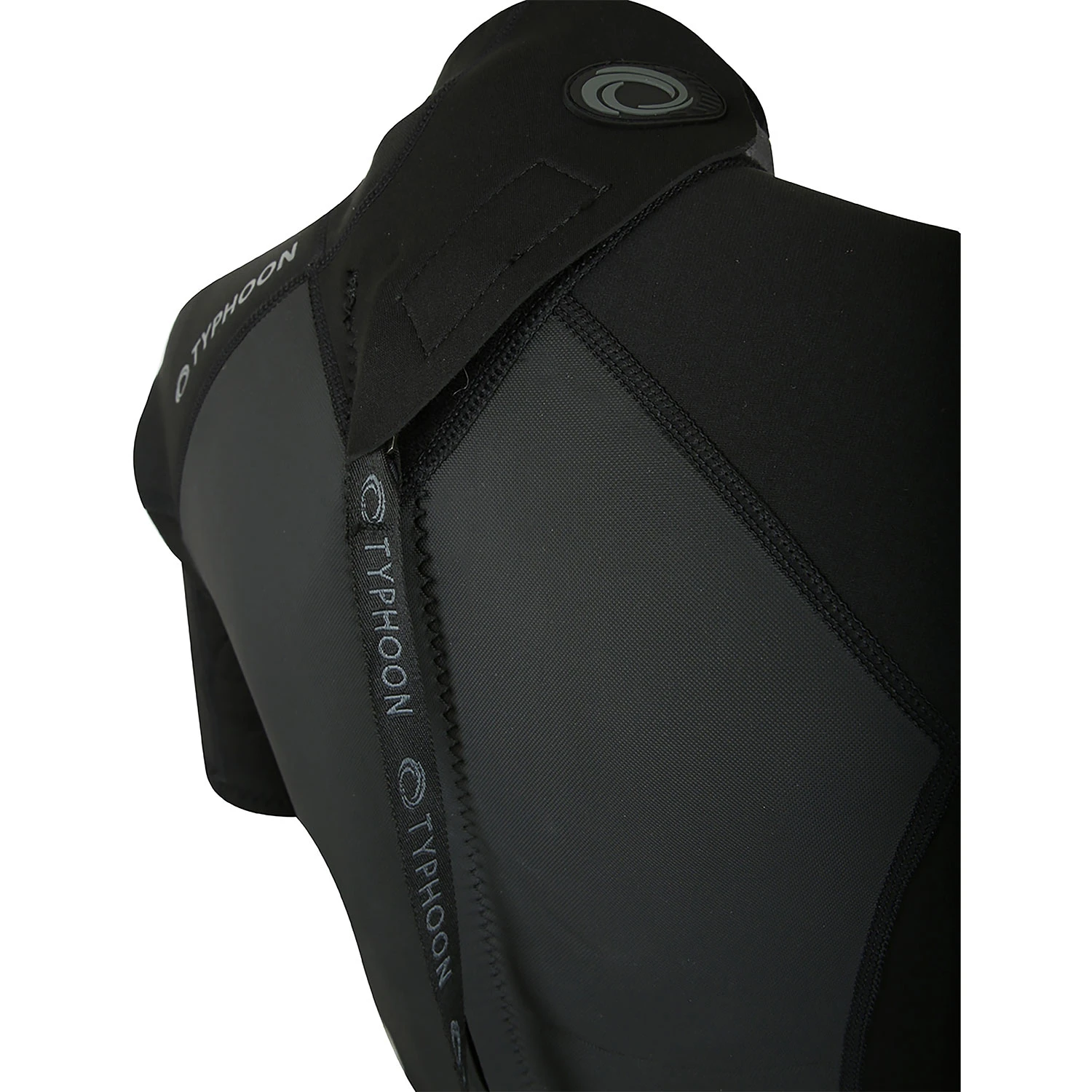 Typhoon Womens Storm3 3 / 2Mm Shorty Neoprenanzug- Schwarz 6 Typhoon Womens Storm3 3 / 2Mm Shorty Neoprenanzug- Schwarz – Bild 4