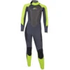 Sola Junior Storm 3 / 2Mm Fullsuit Neoprenanzug- Graphitgrün -Bester Neoprenanzug Geschäft 2021 sola storm 32 fullsuit wetsuit a1713 Green Front