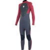 Alder Junior Stealth 5/4/3Mm Bz Fullsuit Neoprenanzug- Tiefschwarz / Rot -Bester Neoprenanzug Geschäft 2022 Alder Stealth Junior 5mm Wetsuit STEALTH JUNIOR BLK BIKING RED 2021 2022