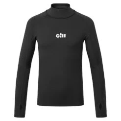 Gill Junior Hydrophobe Langarm Top - Schwarz