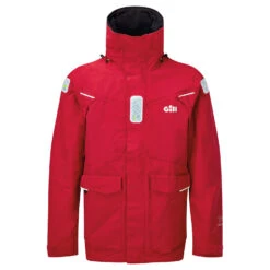Gill Os2 Offshore / Coastal Segeljacke- Rot