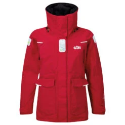 Gill Damen Os2 Offshore / Coastal Segeljacke- Rot