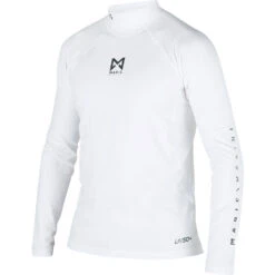 Magic Marine Cube Langarm Rash Guard - Weiß