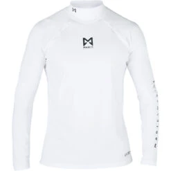 Magic Marine Cube Langarm Rash Guard - Weiß -Bester Neoprenanzug Geschäft 2022 Magic Marine Cube Long Sleeve Rash Guard White MM081009 100 03