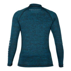 Magic Marine Damen Cube Langarm Rashvest - Dunkelblau Nahkampf -Bester Neoprenanzug Geschäft 2022 Magic Marine Womens Cube Long Sleeve Rash Guard Dark Blue Melee MM081011 4MM081011 448 04