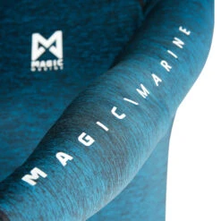 Magic Marine Damen Cube Langarm Rashvest - Dunkelblau Nahkampf -Bester Neoprenanzug Geschäft 2022 Magic Marine Womens Cube Long Sleeve Rash Guard Dark Blue Melee MM081011 4MM081011 448 05